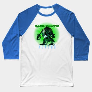 Dark Mantis Alien Baseball T-Shirt